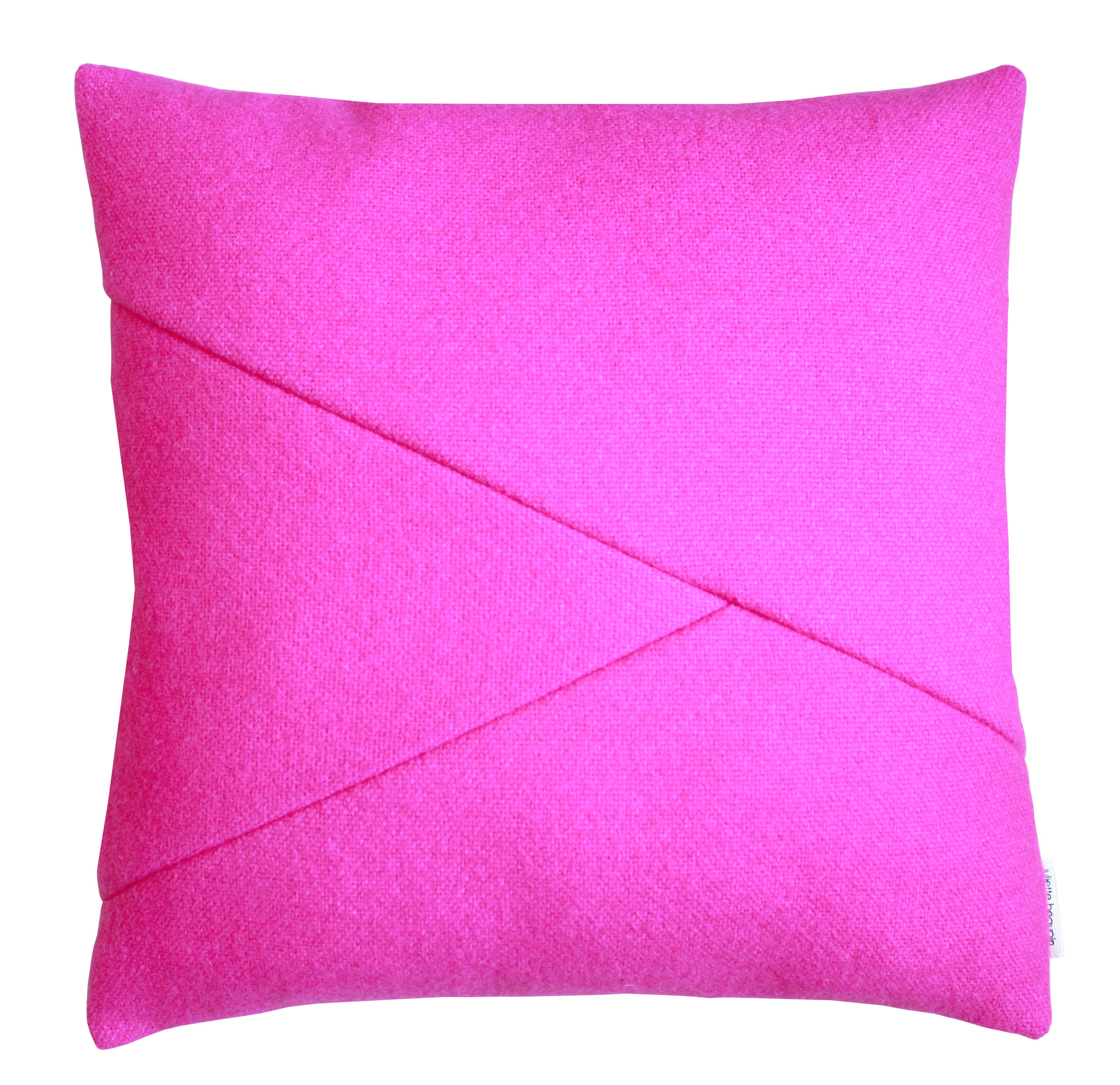 Coussin DAN uni - rose